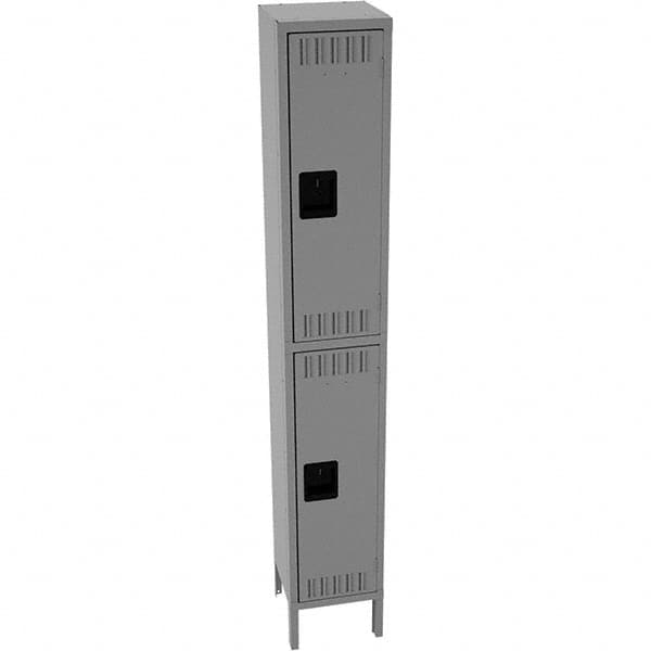 Tennsco - 2 Door, Double Tier, Locker - Eagle Tool & Supply