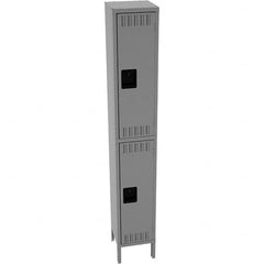 Tennsco - 2 Door, Double Tier, Locker - Eagle Tool & Supply