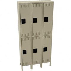 Tennsco - 6 Door, Double Tier, Locker - Eagle Tool & Supply