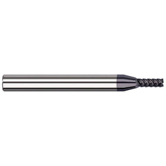 Harvey Tool - 0.09", 0.27" LOC, 1/8" Shank Diam, 1-1/2" OAL, 5 Flute Solid Carbide Square End Mill - Exact Industrial Supply