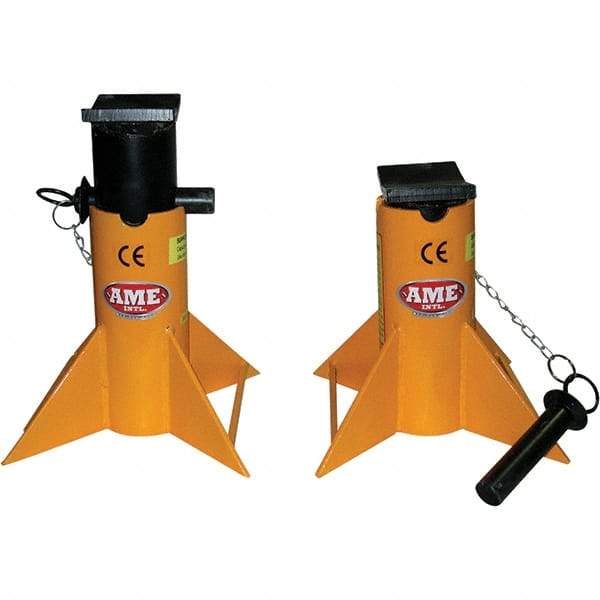 AME International - Transmission & Engine Jack Stands Type: Jack Stand Load Capacity (Lb.): 18,000.000 (Pounds) - Eagle Tool & Supply