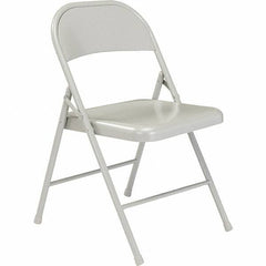 NPS - Folding Chairs Pad Type: Folding Chair Material: Steel - Eagle Tool & Supply