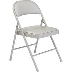 NPS - Folding Chairs Pad Type: Folding Chair w/Vinyl Padded Seat Material: Steel - Eagle Tool & Supply