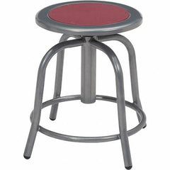 NPS - Swivel & Adjustable Stools Type: Adjustable Height Swivel Stool Base Type: Steel - Eagle Tool & Supply