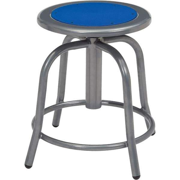 NPS - Swivel & Adjustable Stools Type: Adjustable Height Swivel Stool Base Type: Steel - Eagle Tool & Supply