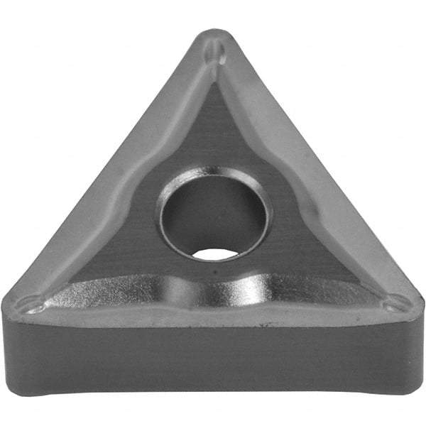 Sumitomo - TNGG332 ESU Grade AC5015S Carbide Turning Insert - TiAlSiN Finish, 60° Triangle, 3/8" Inscr Circle, 3/16" Thick, 0.0313" Corner Radius - Eagle Tool & Supply