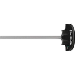 Wera - 7mm Standard Hex Driver - 200mm Blade Length, T Handle, 244mm OAL - Eagle Tool & Supply
