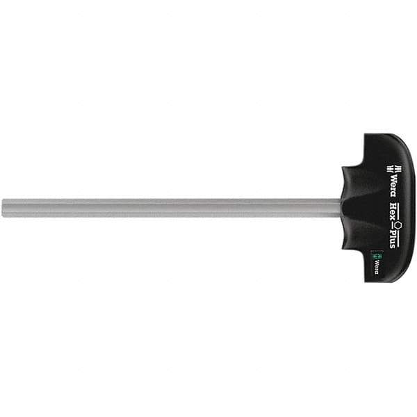 Wera - 5mm Standard Hex Driver - 100mm Blade Length, T Handle, 144mm OAL - Eagle Tool & Supply