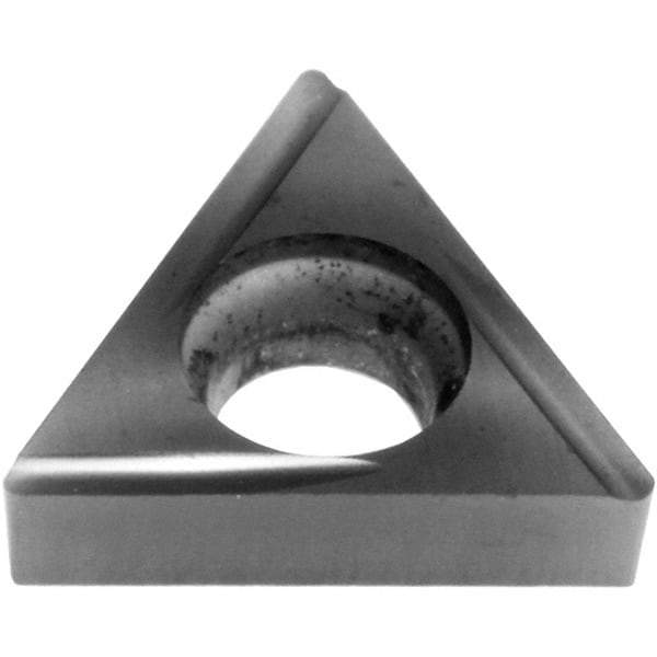 Sumitomo - TBGT521 RFX Grade AC5015S Carbide Turning Insert - TiAlSiN Finish, 60° Triangle, 0.156" Inscr Circle, 1/16" Thick, 0.0156" Corner Radius - Eagle Tool & Supply