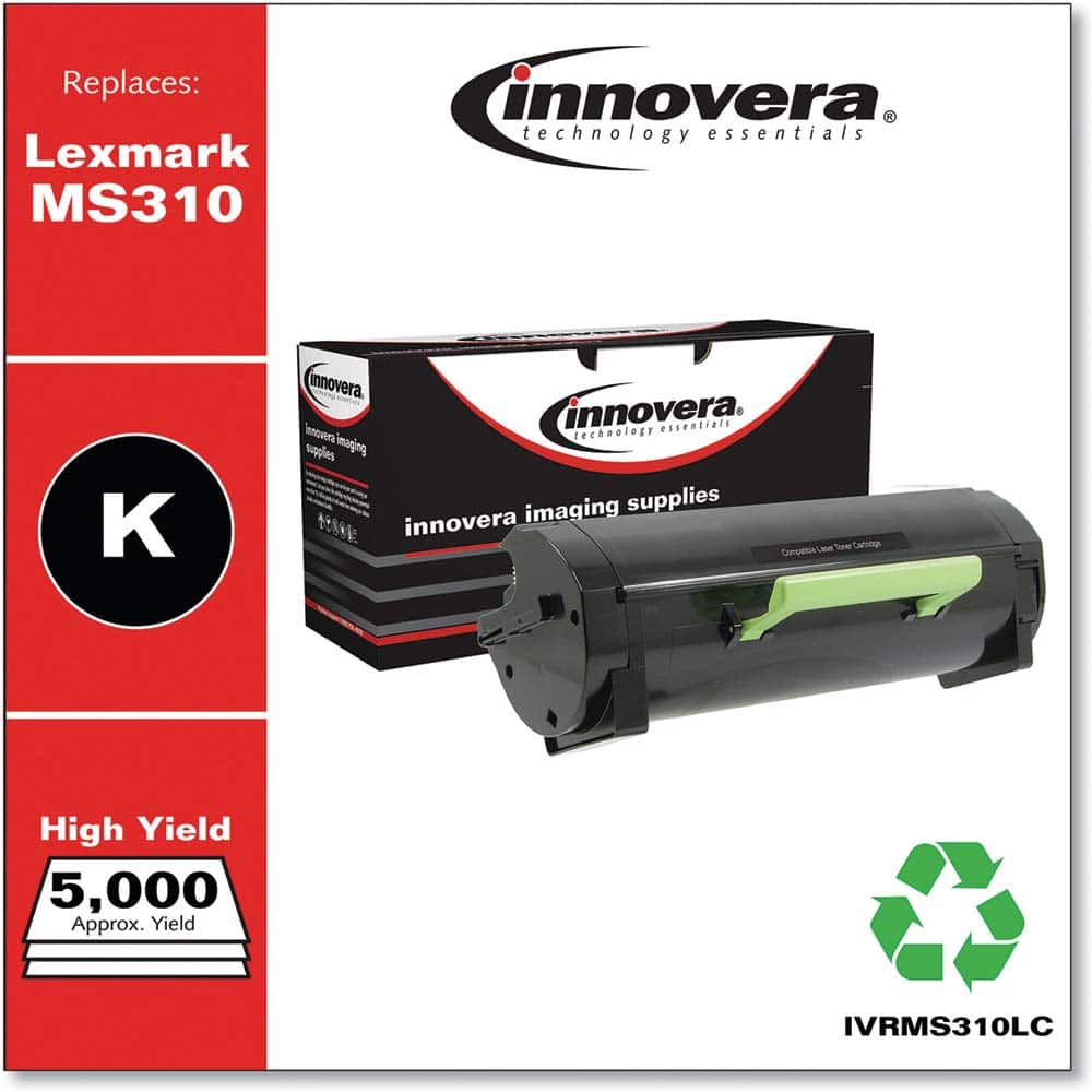 innovera - Office Machine Supplies & Accessories; For Use With: Lexmark? MS310D, MS310DN, MS312DN, MS315DN, MS410D, MS410DN, MS415DN, MS510DN, MS610DE, MS610DN, MS610DTE, MS610DTN, MX310DN, MX410DE, MX510DE, MX510DTE, MX511DE, MX511DHE, MX511DTE, MX610DE - Exact Industrial Supply