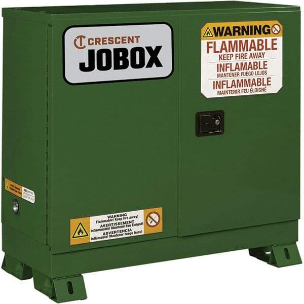 Jobox - Safety Cabinets   Hazardous Chemical Type: Corrosive Chemicals    Color: Green - Eagle Tool & Supply