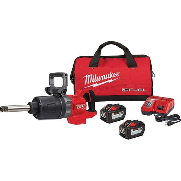 Milwaukee Tool - Cordless Impact Wrenches & Ratchets Voltage: 18.00 Drive Size (Inch): 1 - Eagle Tool & Supply