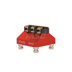 CNC Quick-Change Clamping Modules; Actuation Type: Manual; Mounting Hole Location: Bottom; Overall Length: 4.95; Width/Diameter (mm): 5; Length (Inch): 4.95; Length (Decimal Inch): 4.95; Overall Width: 5