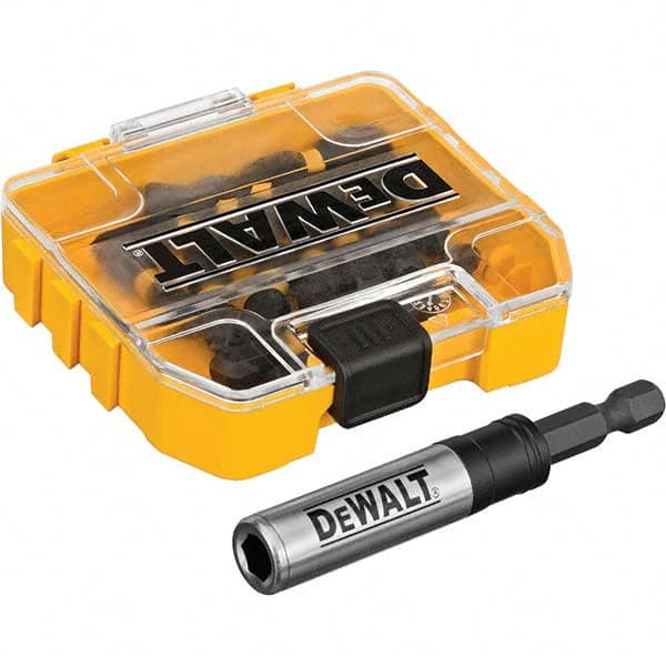 DeWALT - Power & Impact Screwdriver Bit Sets Point Type: Phillips Drive Size: 0.25 - Eagle Tool & Supply