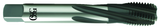 1-3/8-6 Dia. - 2B - 5 FL - HSSE - Steam Oxide - Modified Bottoming - Spiral Flute Tap - Eagle Tool & Supply