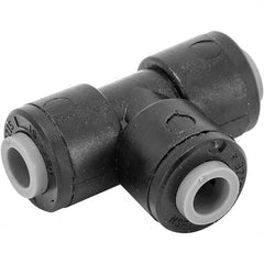 Parker - Plastic Push-To-Connect Tube Fittings Type: Union Tube Outside Diameter (Inch): 3/8 x 1/4 - Eagle Tool & Supply