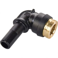Parker - Plastic Push-To-Connect Tube Fittings Type: Plug-In Elbow Tube Outside Diameter (Inch): 5/8 x 1/2 - Eagle Tool & Supply