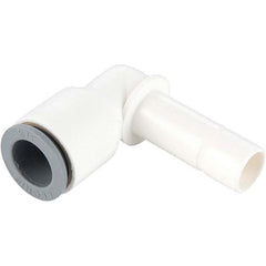 Parker - Plastic Push-To-Connect Tube Fittings Type: Plug-In Elbow Tube Outside Diameter (Inch): 3/8x1/4 - Eagle Tool & Supply