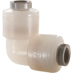 Parker - Plastic Push-To-Connect Tube Fittings Type: Union Elbow Tube Outside Diameter (Inch): 5/16 x 5/16 - Eagle Tool & Supply