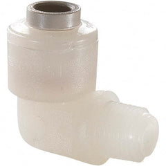 Parker - Plastic Push-To-Connect Tube Fittings Type: Male Elbow Tube Outside Diameter (Inch): 5/16 x 5/16 - Eagle Tool & Supply