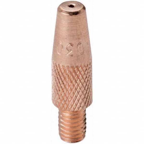 Hobart Welding Products - 0.03" Wire OD, MIG Welder Contact Tip - Eagle Tool & Supply