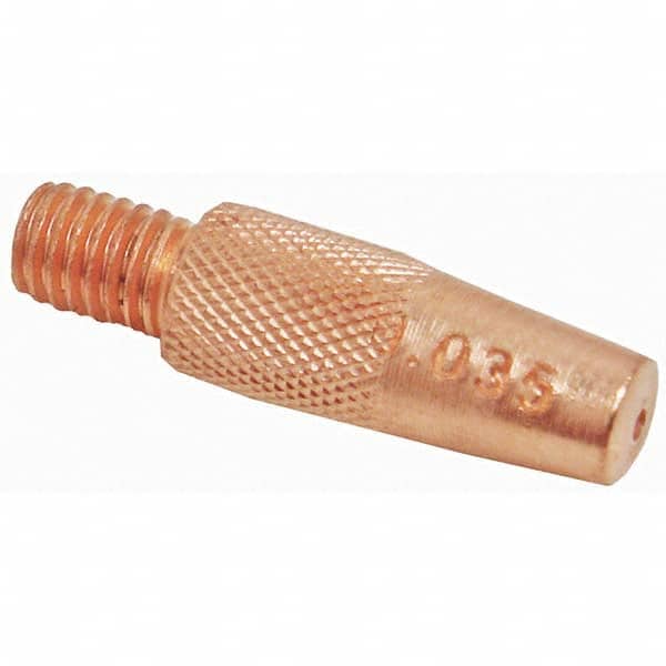Hobart Welding Products - 0.035" Wire OD, MIG Welder Contact Tip - Eagle Tool & Supply