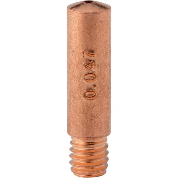 Hobart Welding Products - 0.047" Wire OD, MIG Welder Contact Tip - Eagle Tool & Supply