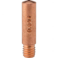 Hobart Welding Products - 0.047" Wire OD, MIG Welder Contact Tip - Eagle Tool & Supply