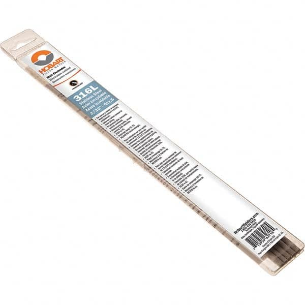 Hobart Welding Products - Arc Welding Rods & Electrodes Type: 316L-16 All Position Welding Electrodes Diameter: 3/32 (Inch) - Eagle Tool & Supply