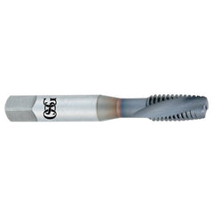 ‎6-32 Dia.-2B-2FL - HSSE - TiCN - Plug - Spiral Flute Tap - Eagle Tool & Supply