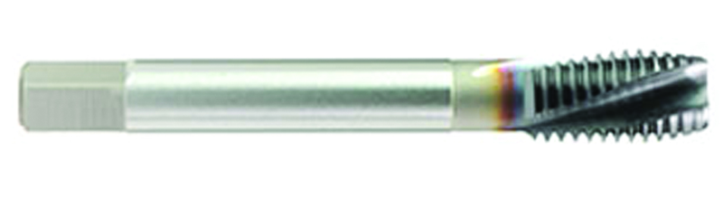 1/4-28 3 Fl H3 VC-10 Spiral Point Tap-- V Coating - Eagle Tool & Supply