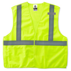 8215BA S/M Lime Breakaway Mesh Vest Type R Class 2 Economy - Eagle Tool & Supply