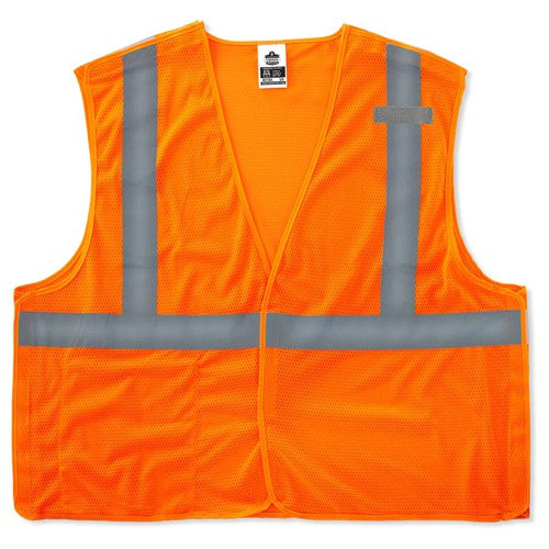 8215BA XS Orange Breakaway Mesh Vest Type R Class 2 Economy - Eagle Tool & Supply