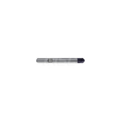 Chamfer Mill: 6 mm Dia, 6 Flutes, Solid Carbide, Corner Chamfer End 57 mm OAL, 6 mm Shank Dia, TiAlN Coated