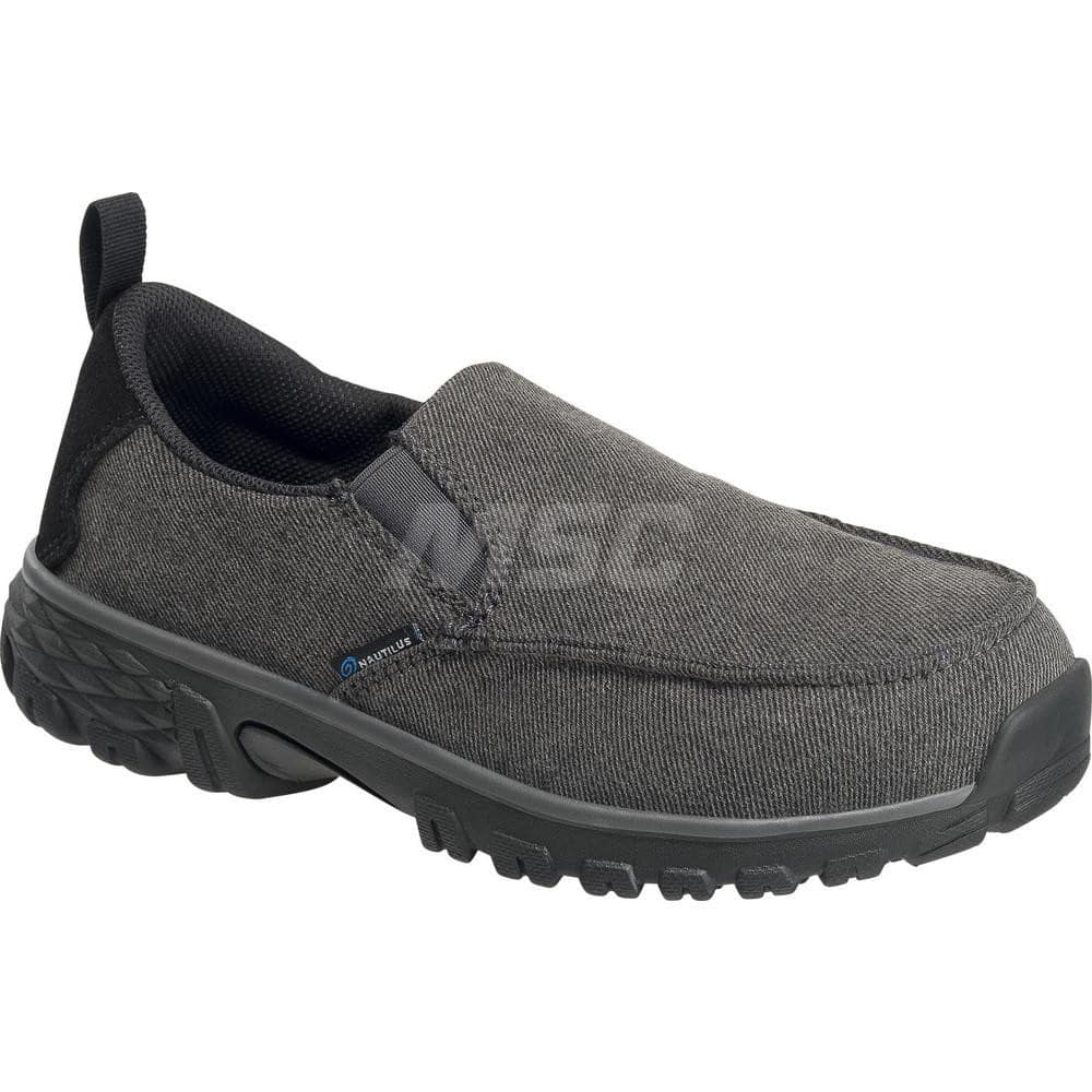 Work Boot: 3″ High, Microfiber, Alloy Toe Medium Width, Non-Slip Sole