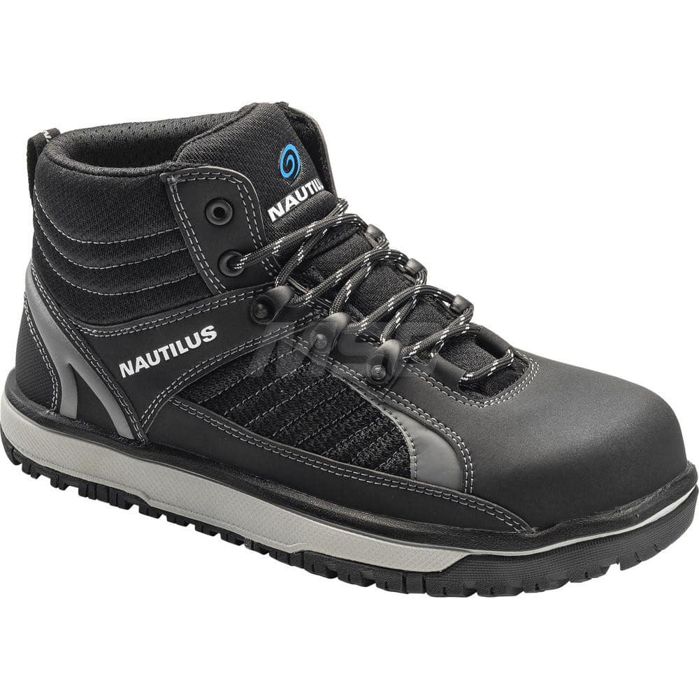 Work Boot: Size 15, 6″ High, Composite, Alloy Toe Medium Width, Non-Slip Sole