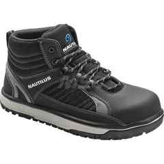 Work Boot: Size 11, 6″ High, Composite, Alloy Toe Wide Width, Non-Slip Sole