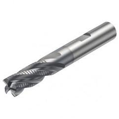 R216.34-08030-BC19B 1620 8mm 4 FL Solid Carbide End Mill - Corner chamfer w/Weldon Shank - Eagle Tool & Supply