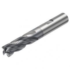 R216.34-20030-BC38B 1620 20mm 4 FL Solid Carbide End Mill - Corner Radius w/Weldon Shank - Eagle Tool & Supply