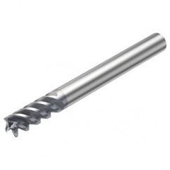 R216.34-20050-AK38H 1620 20mm 4 FL Solid Carbide End Mill - Corner Radius w/Cylindrical Shank - Eagle Tool & Supply