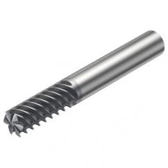 R215.36-14060-AC26L 1620 14mm 6 FL Solid Carbide End Mill - Corner Radius w/Cylindrical Shank - Eagle Tool & Supply