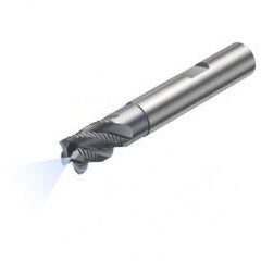 R215.34C08040-DS09K 1640 8mm 4 FL Solid Carbide End Mill - Corner Radius w/Cylindrical - Neck Shank - Eagle Tool & Supply