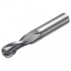 R216.42-05030-AC06G 1610 5mm 2 FL Solid Carbide Ball Nose End Mill w/Cylindrical Shank - Eagle Tool & Supply