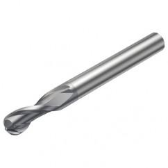 R216.42-05030-AK06G 1620 5mm 2 FL Solid Carbide Ball Nose End Mill w/Cylindrical Shank - Eagle Tool & Supply