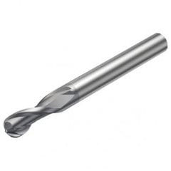 R216.42-03030-AK04G 1620 3mm 2 FL Solid Carbide Ball Nose End Mill w/Cylindrical Shank - Eagle Tool & Supply