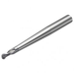 R216.42-06030-AP06G 1620 6mm 2 FL Solid Carbide Ball Nose End Mill w/Cylindrical Shank - Eagle Tool & Supply
