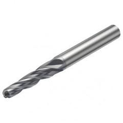 R216.54-08040RAL40G 1620 8mm 4 FL Solid Carbide Conical Ball Nose End Mill w/Cylindrical Shank - Eagle Tool & Supply