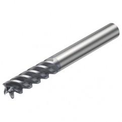 RA216.24-3250BAK16P 1630 12.7mm 4 FL Solid Carbide End Mill - Corner Radius w/Cylindrical Shank - Eagle Tool & Supply