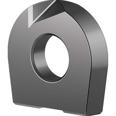Milling Insert:  KDMB16M0ERGN,  KCPK10,  Cast Iron & Steel N/A Finish,  0.6300″ OAW