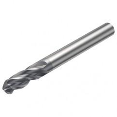 1B240-0600-XA 1630 6mm 4 FL Ballnose w/Cylindrical Shank - Eagle Tool & Supply